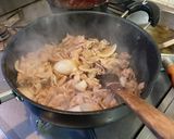 新タマネギと豚バラの甘辛炒め作り方6写真