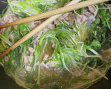 水菜と豚のとろとろ煮~糖尿病療養食~作り方4写真