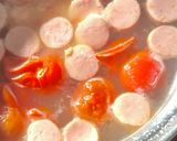 ５分で出来る♪ミニトマトの中華スープ作り方2写真