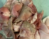 豚肉、小松菜、アスパラ、豆腐の塩麹炒め作り方1写真