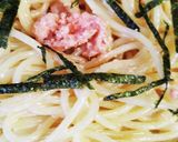 簡単 たらこクリームパスタ作り方4写真