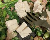 豚肉、小松菜、アスパラ、豆腐の塩麹炒め作り方16写真