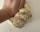 簡単パンのようなごまチーズベーグル作り方6写真