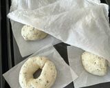 簡単パンのようなごまチーズベーグル作り方10写真