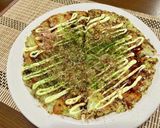 小麦も卵も使わない！もっちりキャベ焼き✨作り方5写真