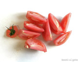 菜の花とトマトの半熟たまご炒め作り方1写真