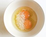 菜の花とトマトの半熟たまご炒め作り方3写真