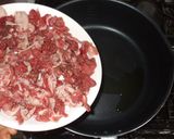 三つ葉牛肉炒め♪免疫力虚弱に簡単薬膳作り方3写真