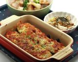 ヘルシオで簡単！茄子のミートグラタン作り方7写真