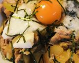 あまから豚丼●やまかけ豚玉子丼作り方3写真