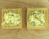 簡単ヘルシー！厚揚げでアボカドチーズ焼き作り方5写真