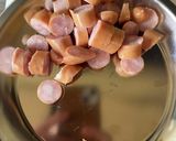 舞茸とウインナーのスパゲッティ作り方2写真