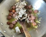 舞茸とウインナーのスパゲッティ作り方8写真