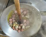 舞茸とウインナーのスパゲッティ作り方9写真