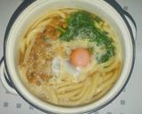 納豆温玉うどん：袋麺で作ってみました作り方5写真