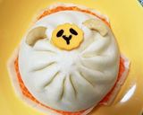 中華まんで簡単キャラ　ひつじさん作り方3写真