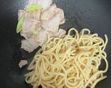 豚焼きそば作り方2写真