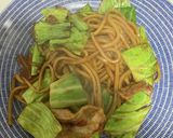 豚焼きそば作り方4写真