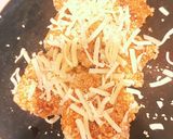簡単・四角い焼きおにぎりチーズとろり作り方6写真
