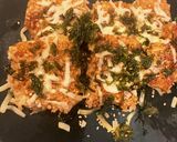 簡単・四角い焼きおにぎりチーズとろり作り方8写真