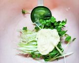 海老·チキンonカイワレ大根サラダ作り方2写真