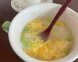 あまった餃子の皮でワンタン風たまごスープ作り方7写真