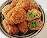 ブロッコリーの肉巻きチーズフライ作り方5写真