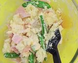 ♡スナップえんどうとハムのポテトサラダ♡作り方4写真