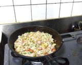 ラーメン屋のチャーハン作り方6写真