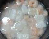 シーフード・ベーコントマトクリームパスタ作り方1写真