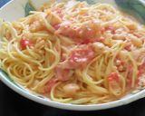 シーフード・ベーコントマトクリームパスタ作り方11写真
