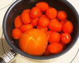 トマト消費＊ミートソース作り方1写真
