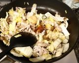 豚こま肉と白菜の生姜焼き風味作り方3写真