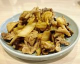 豚こま肉と白菜の生姜焼き風味作り方6写真