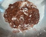 レンチン◎子供の朝食に★米粉チョコケーキ作り方1写真