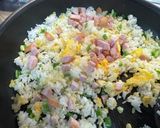 昆布とジャコの梅風味チャーハン作り方5写真