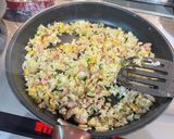 昆布とジャコの梅風味チャーハン作り方9写真