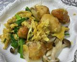 鶏胸肉のニラ玉作り方8写真