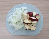 介護食　大豆ミート入りハンバーグカレー作り方4写真