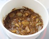 介護食　大豆ミート入りハンバーグカレー作り方9写真