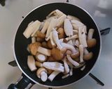 【アヒージョ】タコときのこ作り方3写真