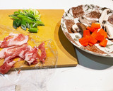 長芋と豚肉のオイスターソース炒め作り方1写真