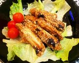 ノンフライヤーとすき焼きのたれ甘辛手羽中作り方7写真