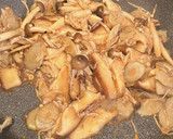 キノコと牛蒡のピリ辛炒め作り方3写真