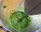 春菊食べるソース　作り方2写真