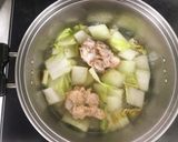 お家で簡単豆乳坦々スープ(手羽元使用)作り方2写真