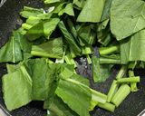 小松菜とじゃこのごま油炒め作り方3写真