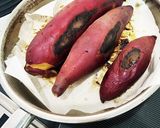 フライパンで焼き芋☆作り方4写真