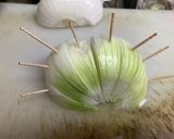新玉ねぎ，納豆かき揚げ、海老の天ぷら作り方1写真