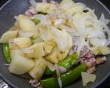簡単！ソース肉じゃが作り方4写真
